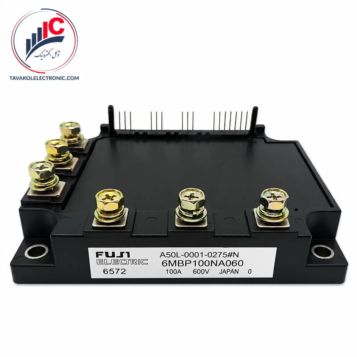 ماژول هوشمند قدرت IGBT-IPM فوجی مدل 6MBP100NA060 اصل ژاپن ۱۰۰ آمپر ۶۰۰ ولت در فروشگاه توکل الکترونیک