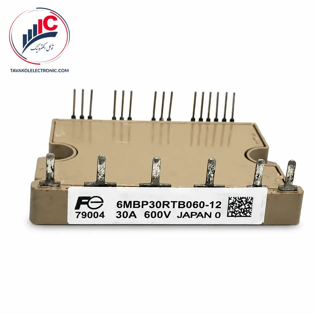 خرید ماژول هوشمند قدرت IGBT-IPM فوجی مدل 6MBP30RTB060-12 اصل ژاپن ۳۰ آمپر مجهز به مدار ترمز از فروشگاه توکل الکترونیک