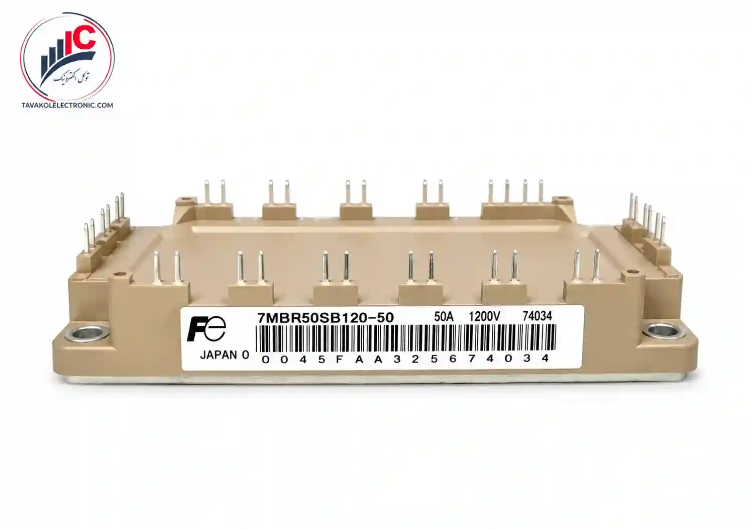 مشخصات فنی و قیمت ماژول 7MBR50SB120 فوجی در بازار الکترونیک تهران