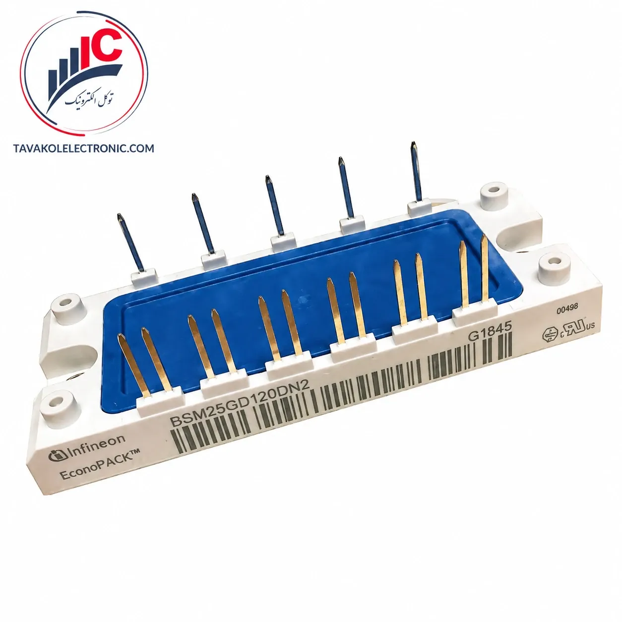 ماژول اکونوپک شش تایی اینفینئون مدل BSM25GD120DN2