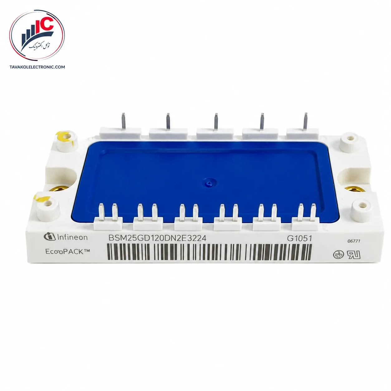 ماژول اینورتر سه فاز اینفینئون مدل BSM25GD120DN2E3224