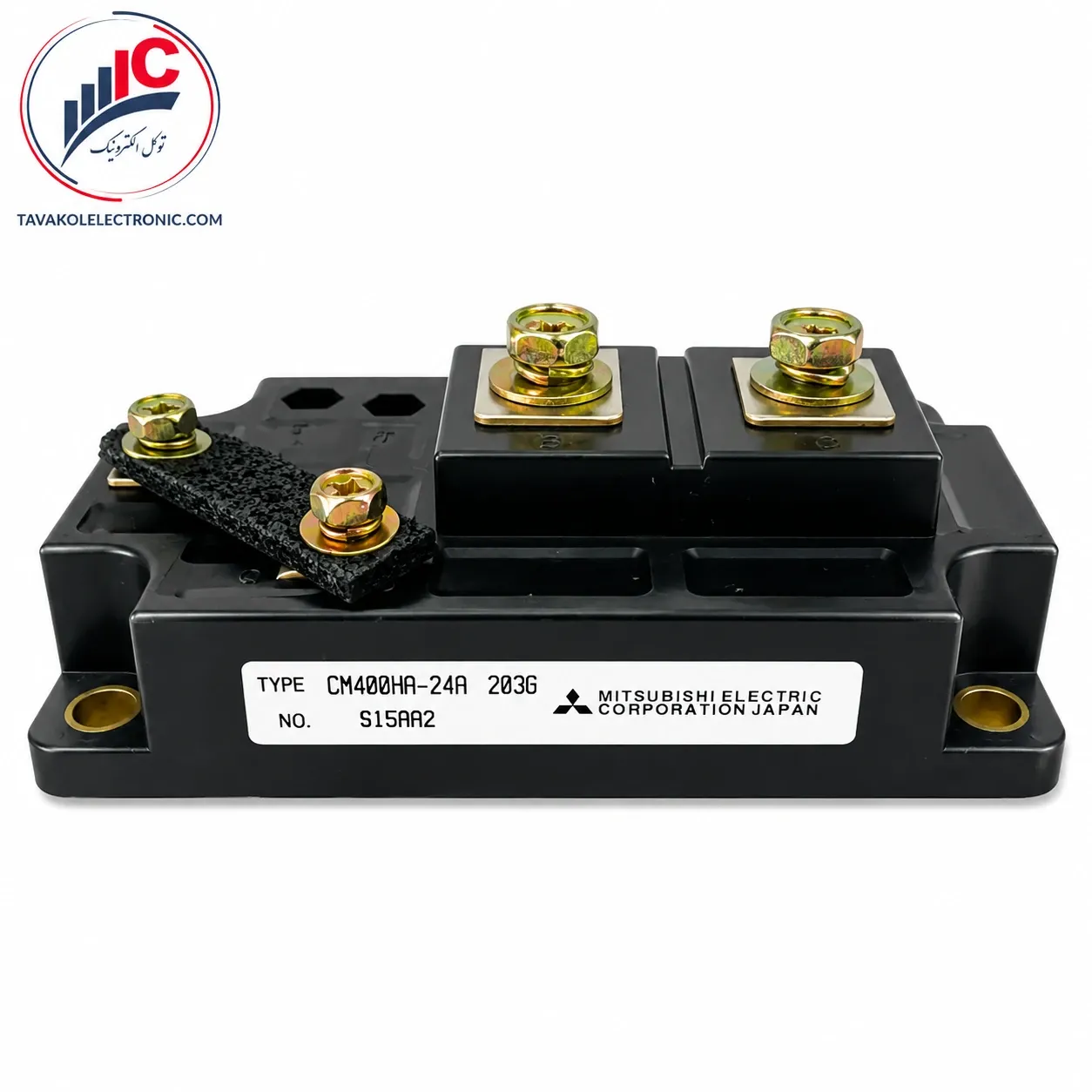 ماژول آی جی بی تی میتسوبیشی مدل CM400HA-24A تک سوئیچ