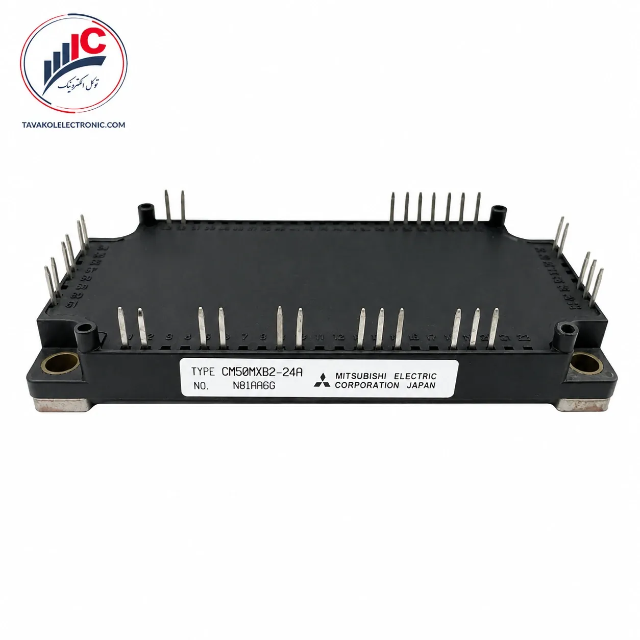 ماژول هفت تایی آی جی بی تی میتسوبیشی مدل CM50MXB2-24A اصل