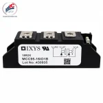 ماژول تریستور دوبل 1600 ولت 116 آمپر آی ایکس وای اس IXYS مدل MCC95-16io1B