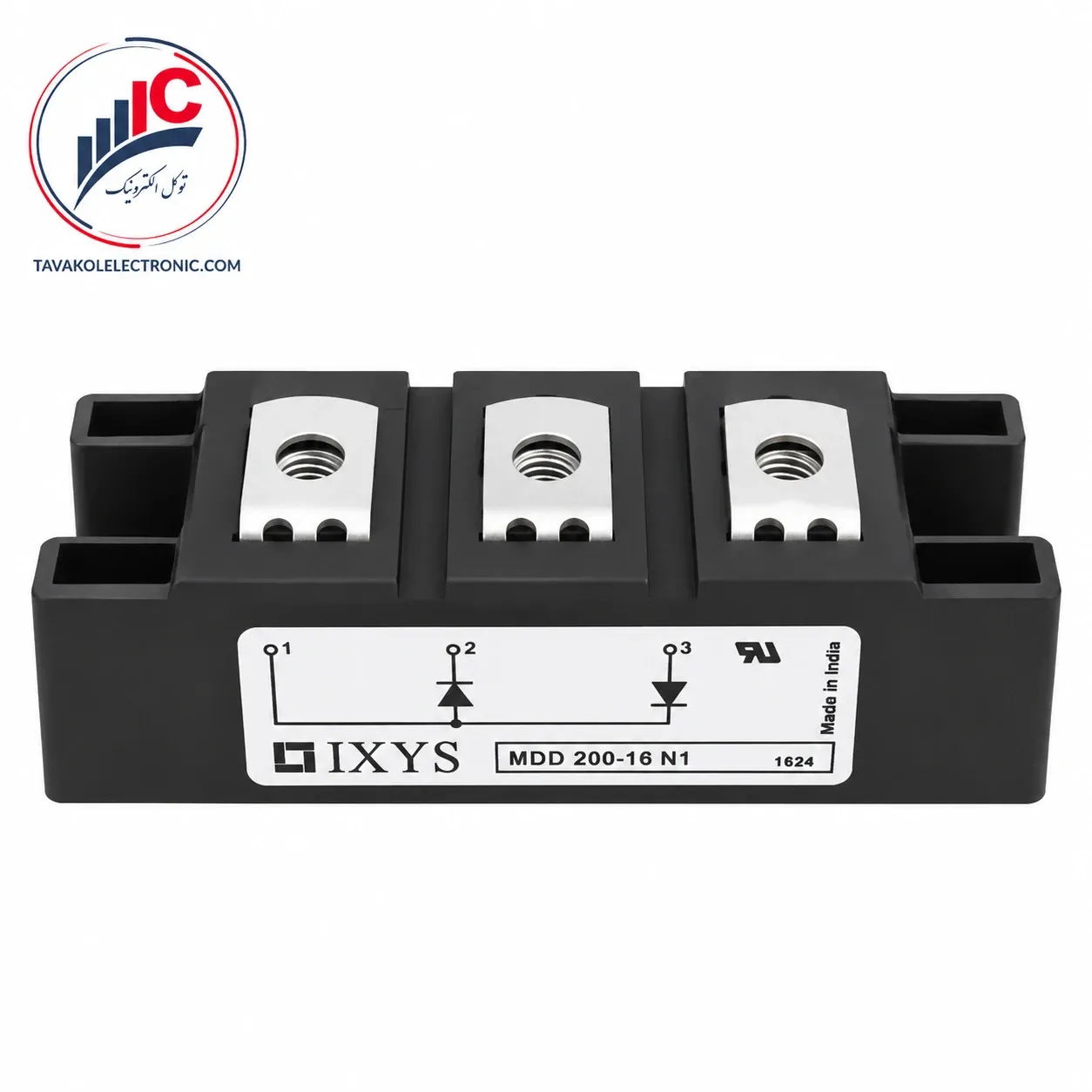 ماژول دیود صنعتی آیکسیس مدل MDD200-16N1B اصل