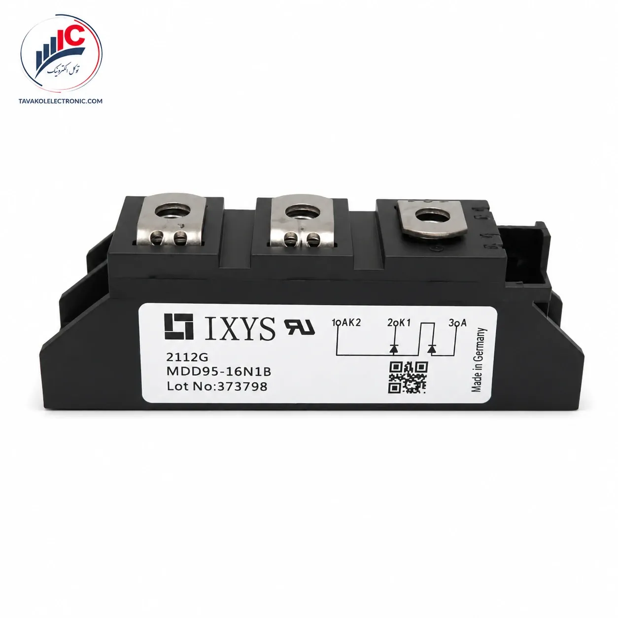 ماژول دیود صنعتی آیکسیس مدل MDD95-16N1B اصل