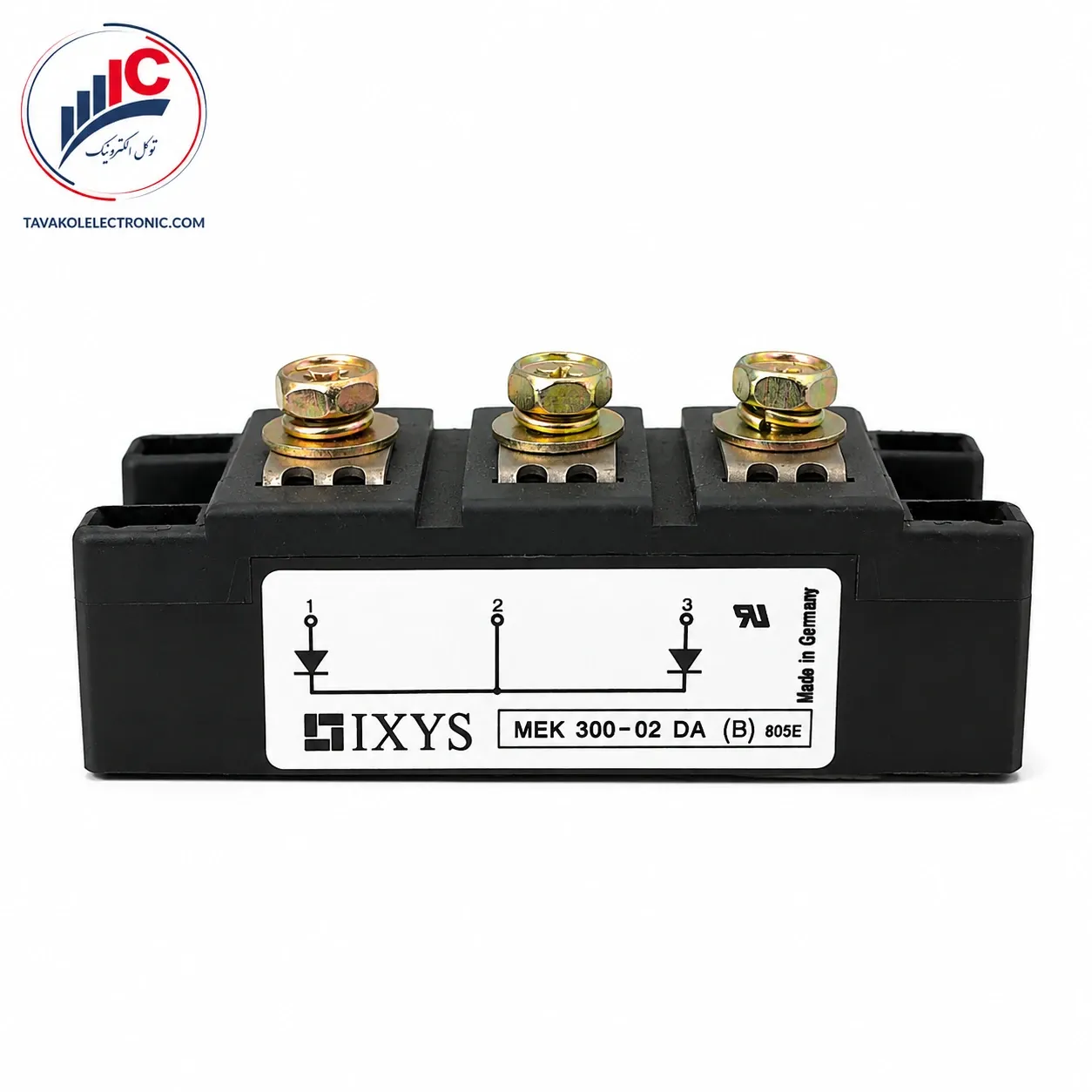 ماژول دیود فست ریکاوری کاتد مشترک MEK300-02DA آیکسیس ۲۰۰ ولت اصل