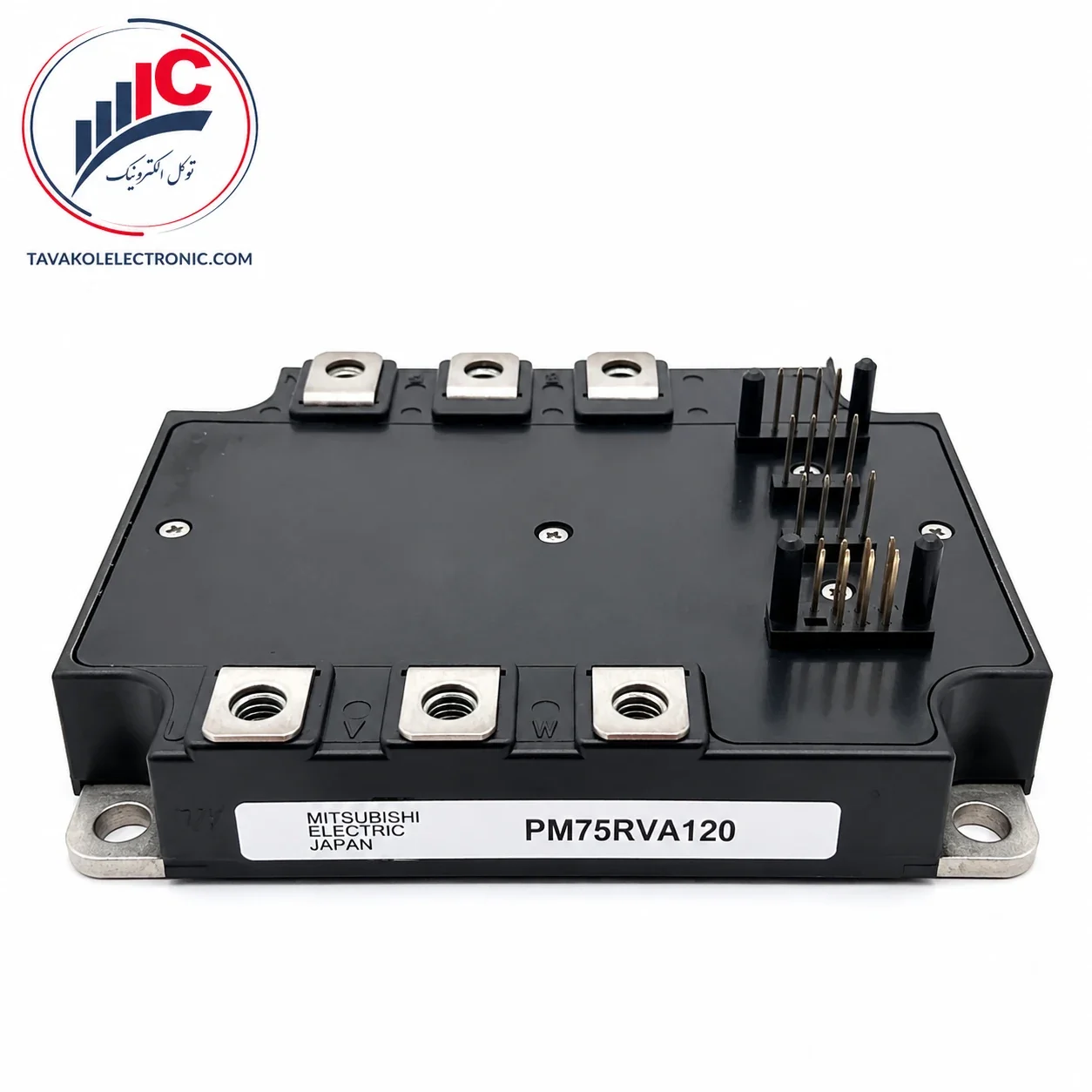 ماژول IPM میتسوبیشی PM75RVA060 ظرفیت 600V 75A با Brake داخلی