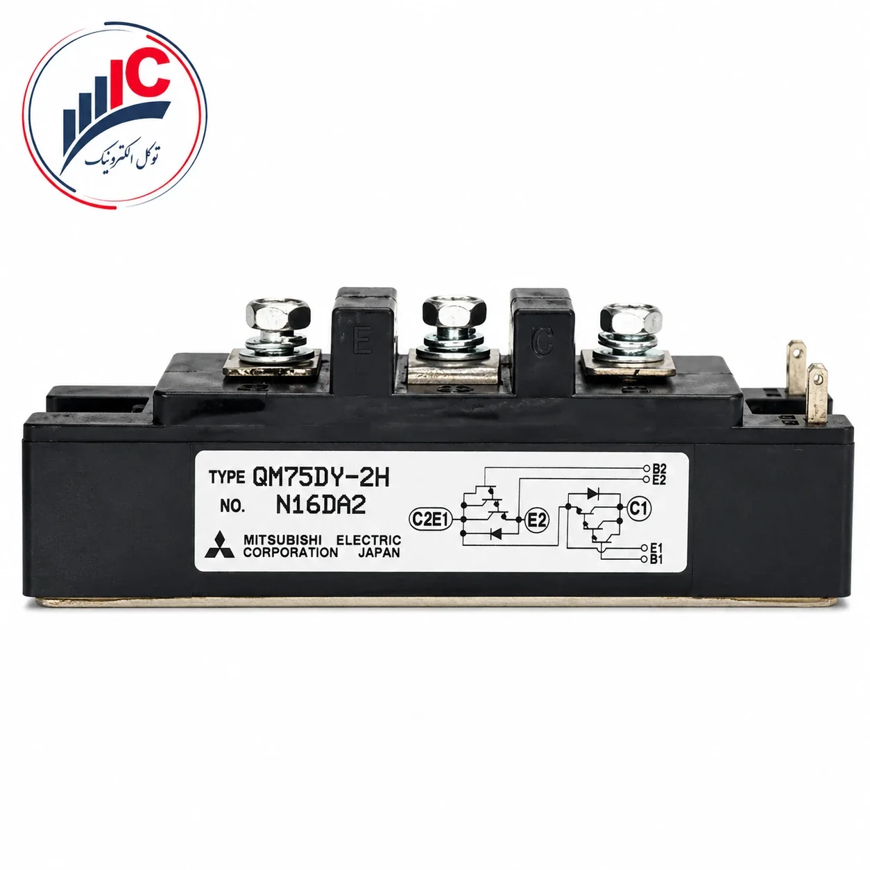 ماژول ترانزیستور قدرت مدل QM75DY-2H