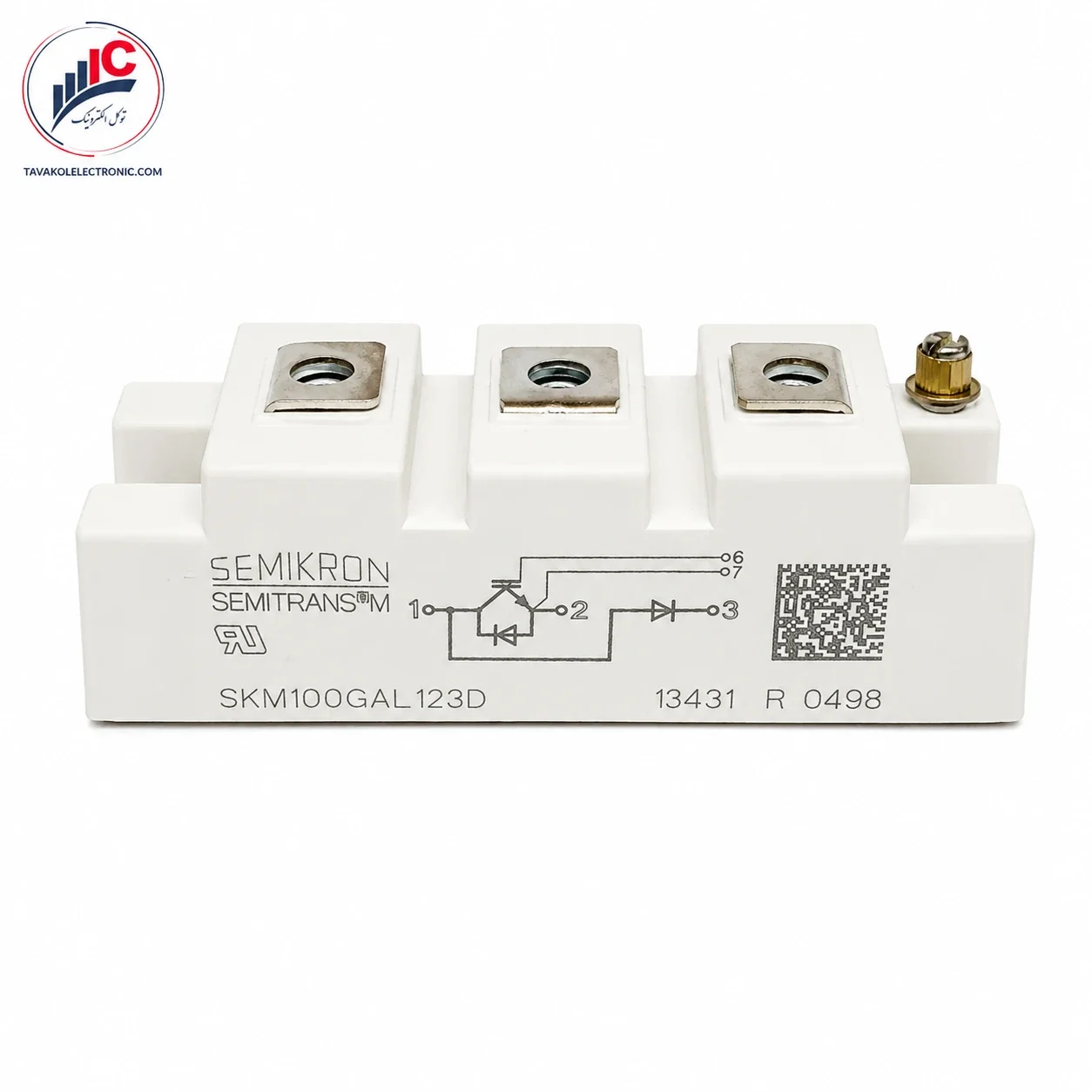 ماژول IGBT چاپر سمیکرون مدل SKM100GAL123D