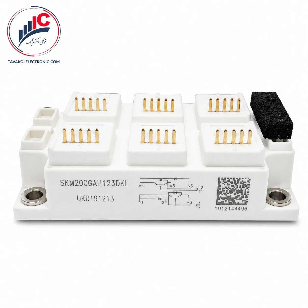 ماژول IGBT سمیکرون مدل SKM200GAH123DKLT