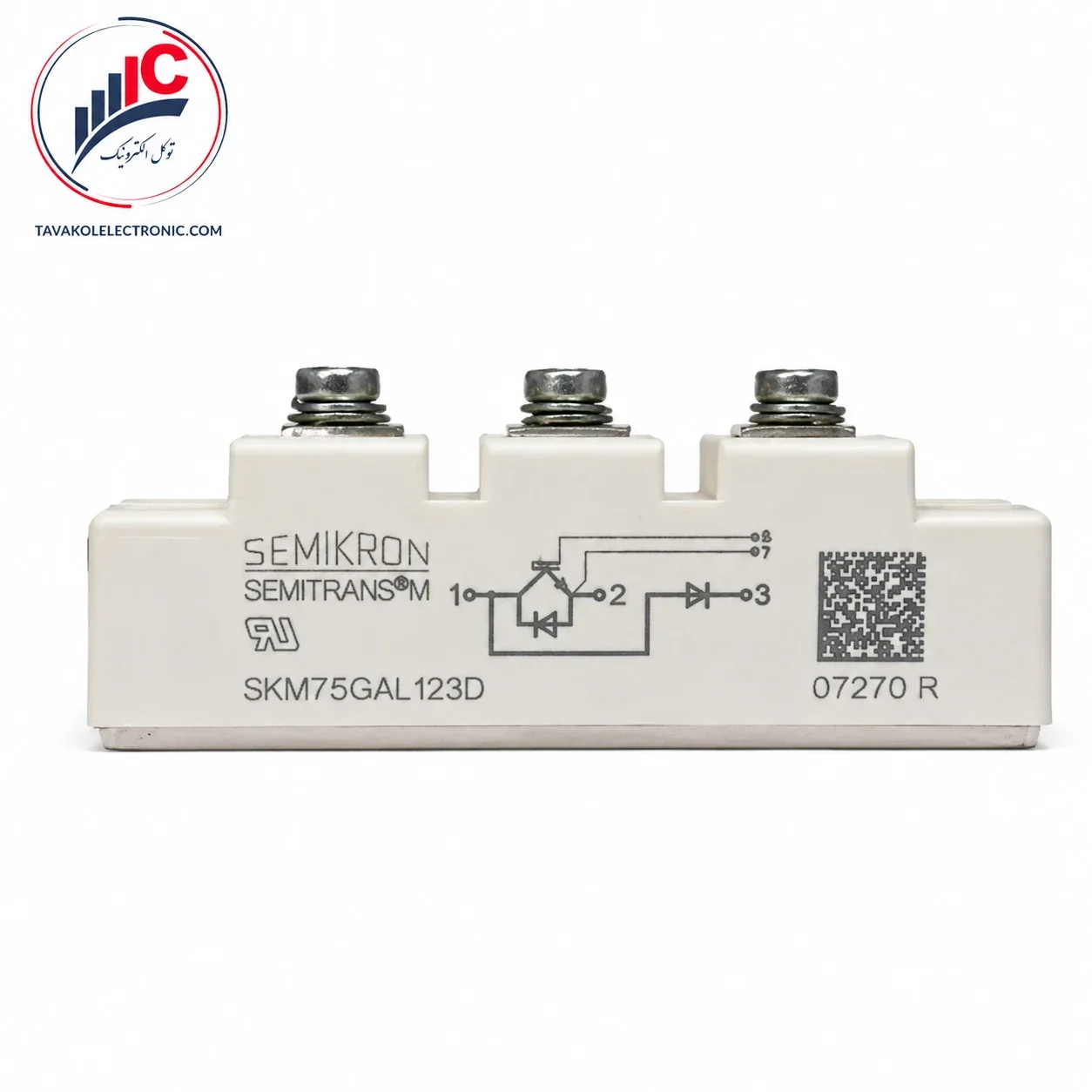 ماژول IGBT سمیکرون مدل SKM75GAL123D