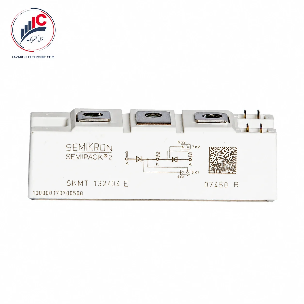 خرید ماژول تریستور سمیکرون SKMT132/04D