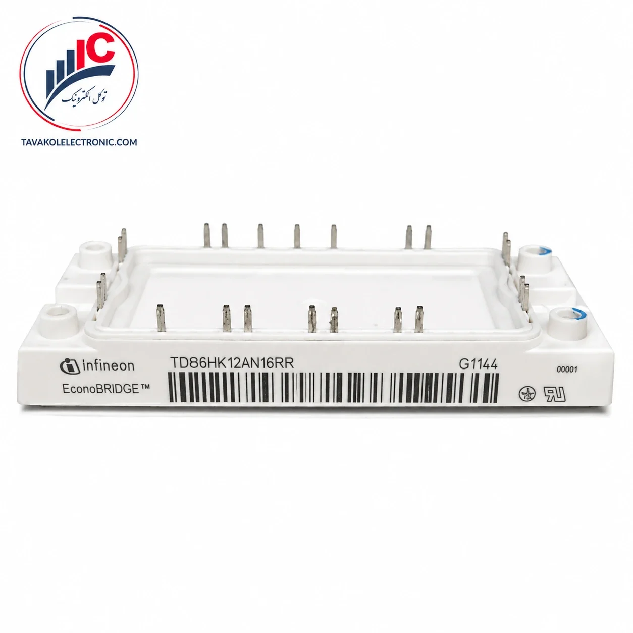 خرید TDB6HK124N16RR یوپک | ماژول تریستور و چاپر IGBT