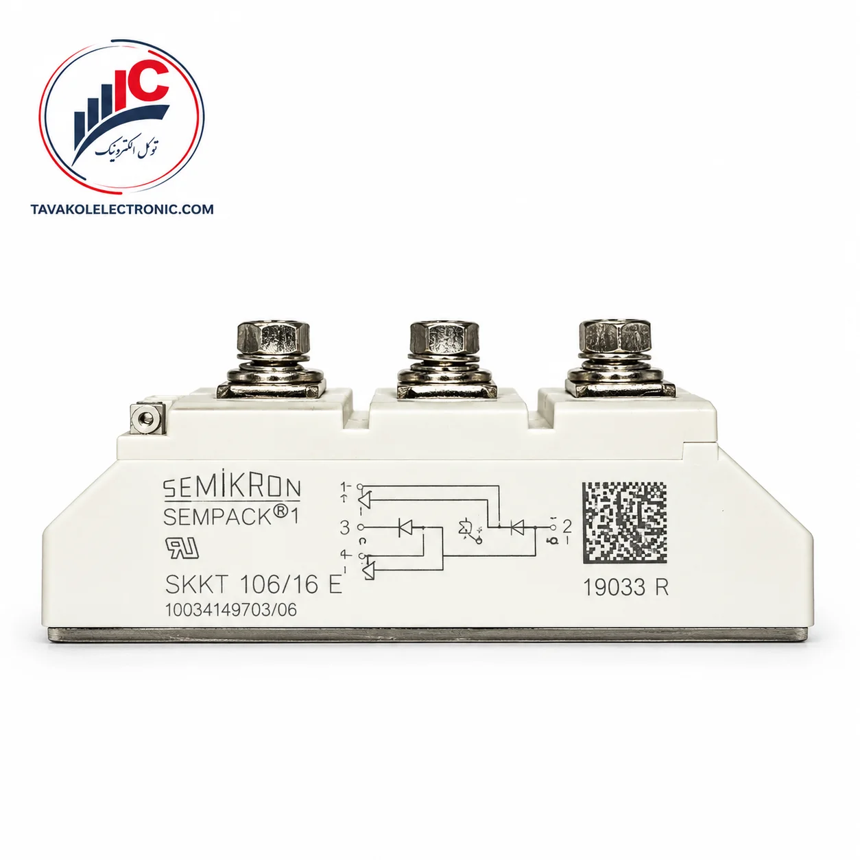 ماژول تریستور مدل SKKT106/16E